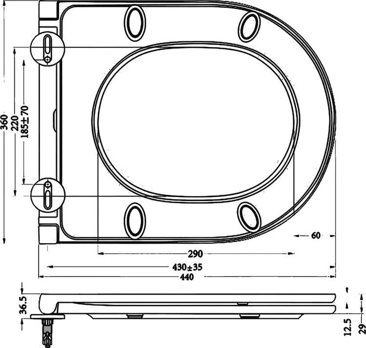 Унитаз подвесной BelBagno Sfera-r BB046CHR безободковый, крышка BB870SC с микролифтом