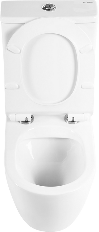 Унитаз-компакт BelBagno Sfera-r BB2141CPR безободковый, крышка BB2111SC с микролифтом, бачок BB2141T
