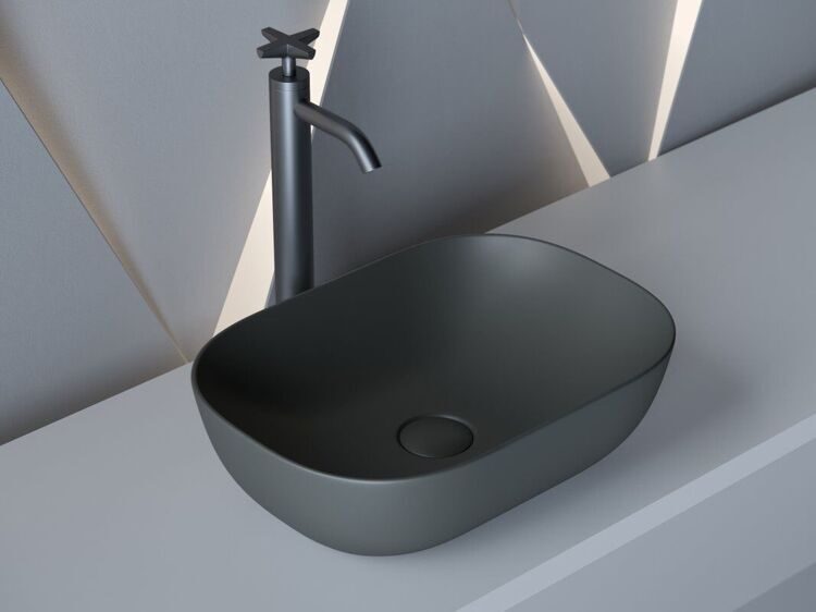 Раковина Ceramicanova Element CN6009MDH темный антрацит матовый