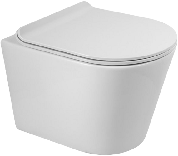 Унитаз подвесной BelBagno Flay-r BB053CHR безободковый, крышка BB901SC с микролифтом Унитаз подвесной BelBagno Flay-r BB053CHR безободковый, крышка BB901SC с микролифтом