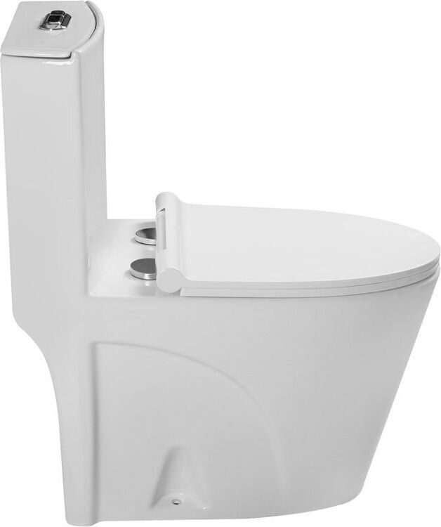 Унитаз моноблок напольный SantiLine SL-5012 с микролифтом