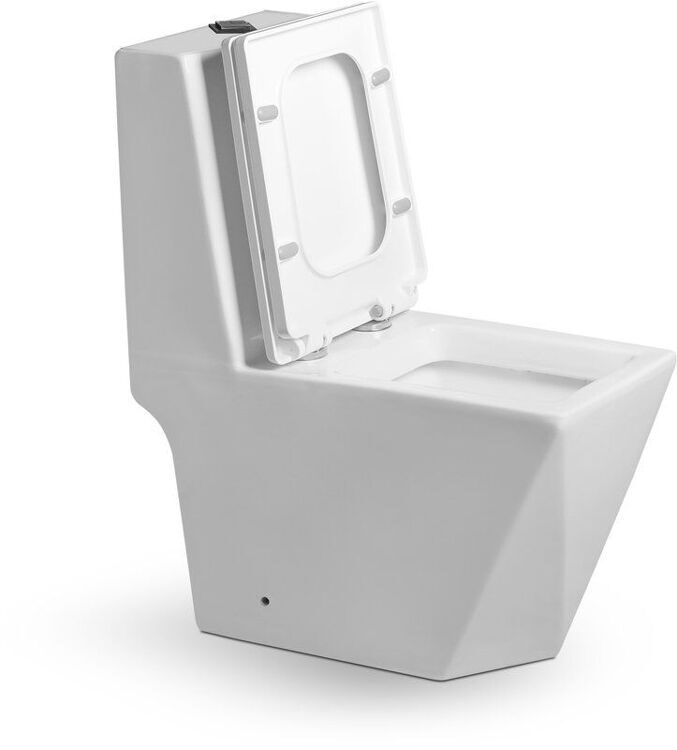 Унитаз моноблок напольный SantiLine SL-5013 с микролифтом