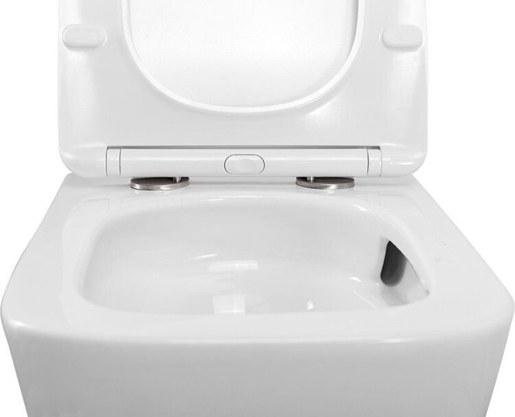 Унитаз подвесной BelBagno Ardente-R BB520CH-TOR безободковый, крышка BB3103/3106SC с микролифтом