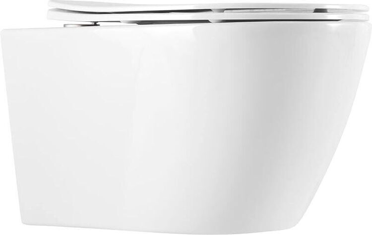 Унитаз подвесной Art&Max Romantic AM213CHR/SC с микролифтом, белый