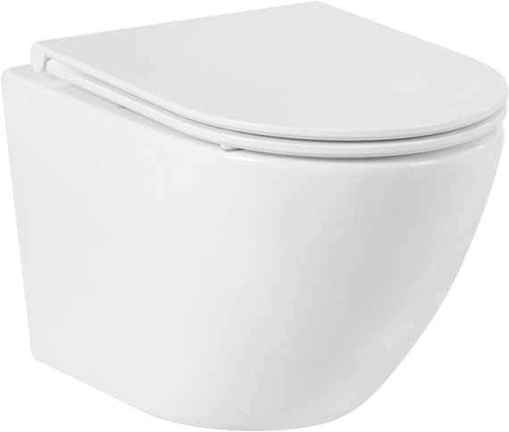 Унитаз подвесной BelBagno Sfera-r BB046CHR безободковый, крышка BB870SC с микролифтом Унитаз подвесной BelBagno Sfera-r BB046CHR безободковый, крышка BB870SC с микролифтом