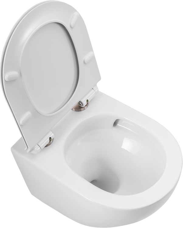 Унитаз подвесной BelBagno Sfera-r BB046CH-TOR безободковый, крышка BB2111SC с микролифтом