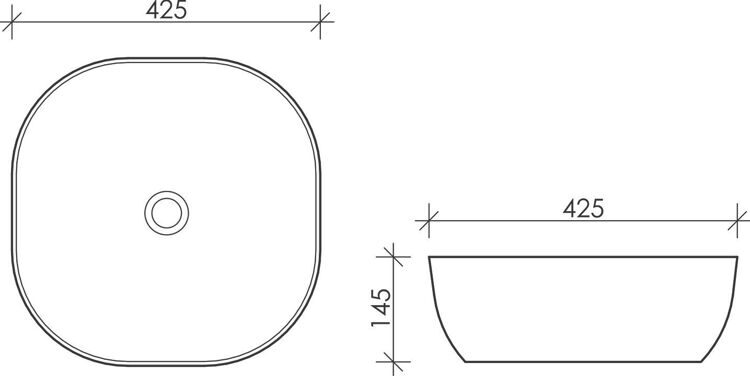Раковина Ceramicanova Element CN6010
