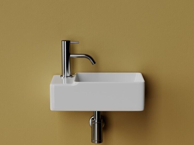 Рукомойник Ceramicanova Element CN5046 L белый глянцевый