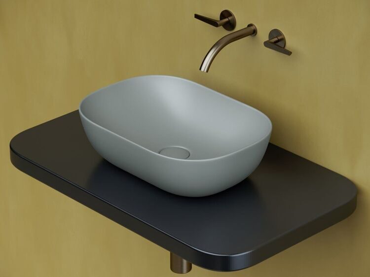 Раковина Ceramicanova Element CN6009MH антрацит матовый