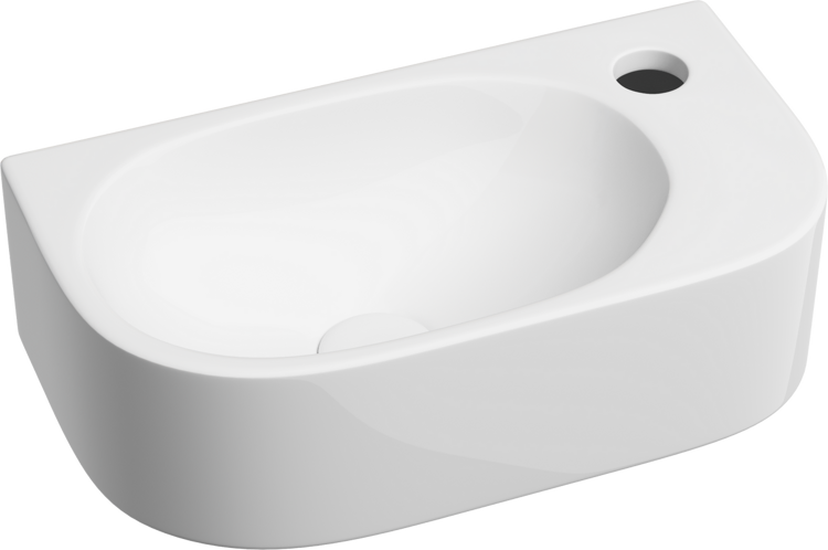 Рукомойник Ceramicanova Element CN6066L белый глянцевый