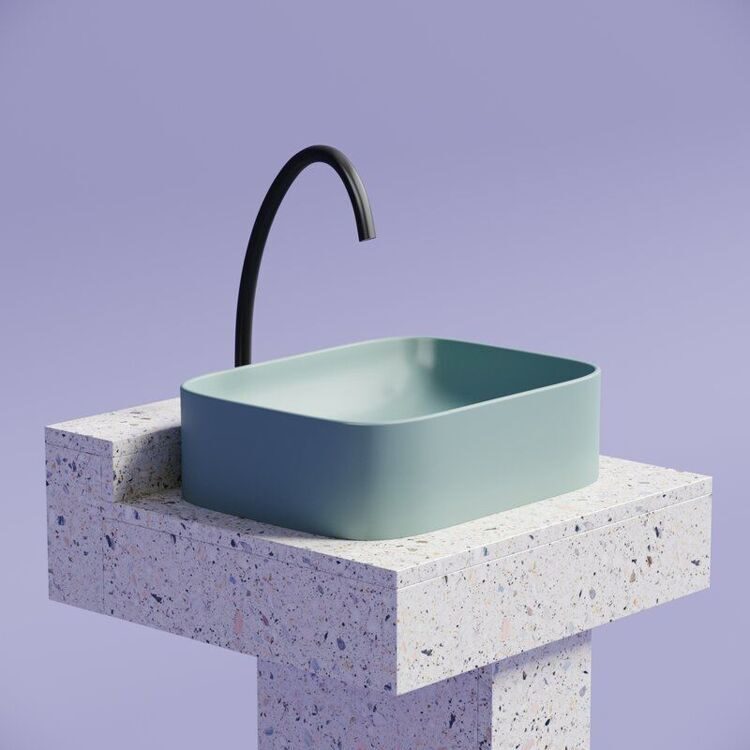 Раковина Ceramicanova Element CN6052MLG зеленая матовая