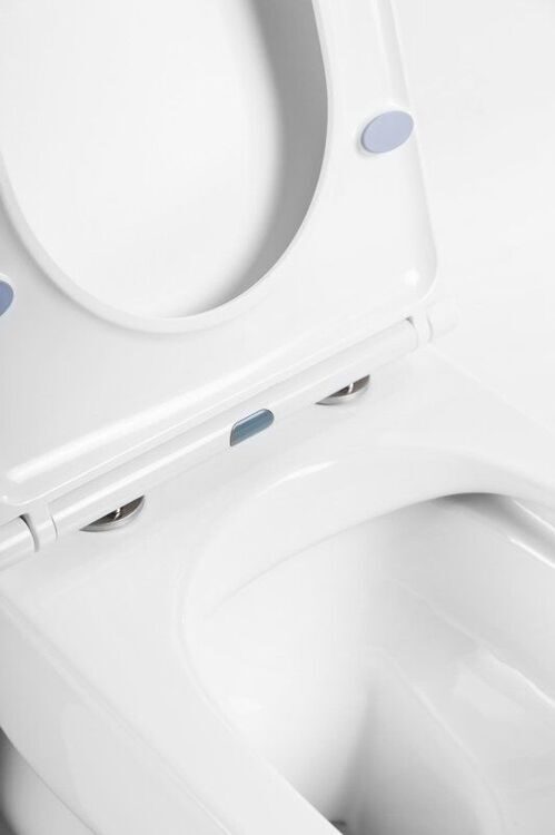 Унитаз подвесной BelBagno Onda BB066CHR безободковый, крышка BB2031SC с микролифтом