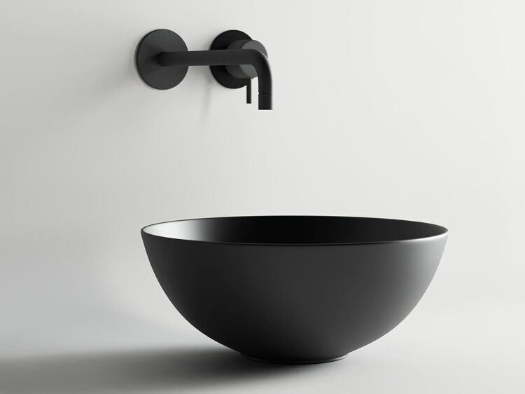 Раковина Ceramicanova Element CN6004 черный матовый
