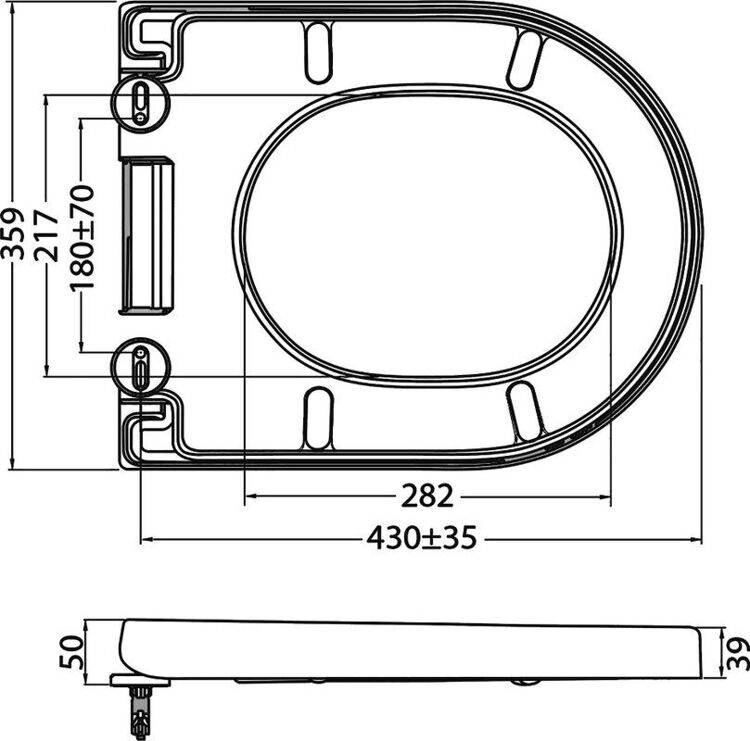 Унитаз подвесной BelBagno Sfera-r BB046CHR безободковый, крышка BB105SC с микролифтом