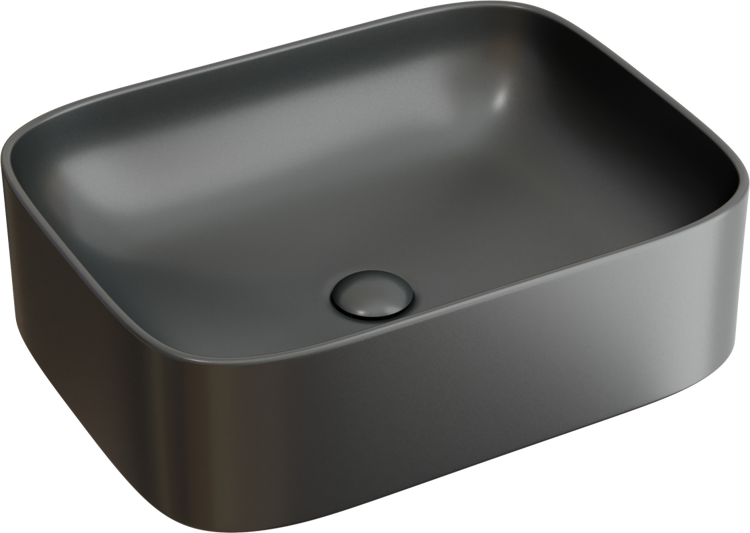 Раковина Ceramicanova Element CN6052MDH темный антрацит матовая