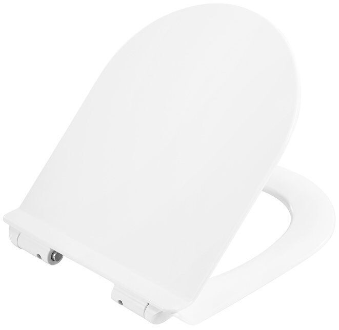 Унитаз подвесной BelBagno Flay-r BB053CHR безободковый, крышка BB901SC с микролифтом