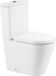 Унитаз-компакт BelBagno Flay-r BB2149CPR безободковый, крышка BB105SC с микролифтом, бачок BB2149T